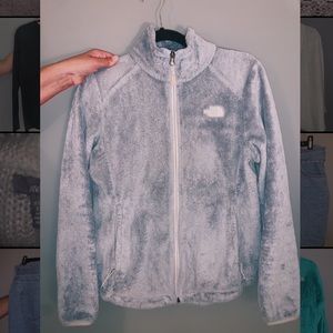GREY NORTH FACE JACKET